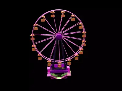 ferris wheel 3D model