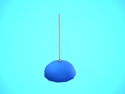 CEILING LAMP 02 CARTOON STYLIZED Low-poly 3D model