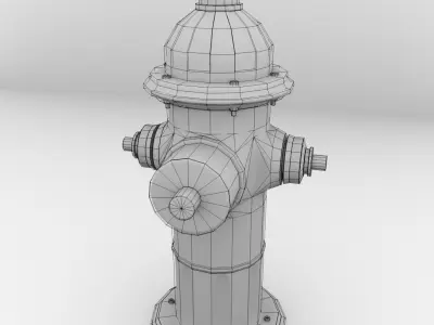 Fire Hydrant 3D model