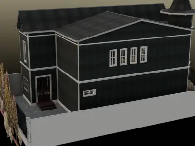 Victorian house  3D model
