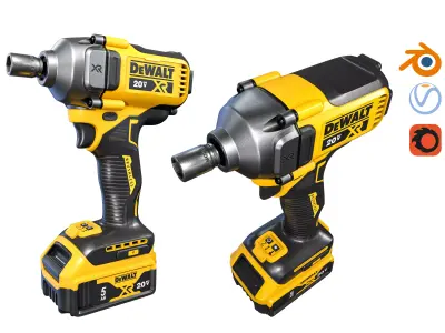 DEWALT 20V MAX XR 3D model