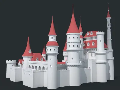 Castle 3D model