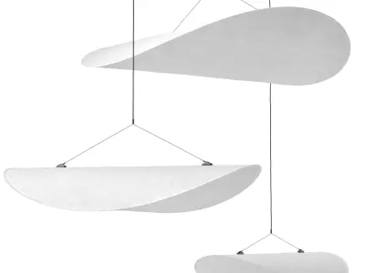Tense Pendant Lamp 3D model