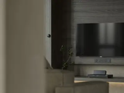apartment interior scenes     3D model 16