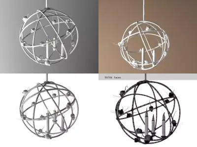 Souris 3 Bougies 3D model