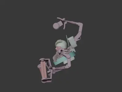 skibid astro detainer upgraded 3D model
