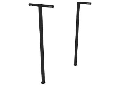 Lamp Post - Light Pole - Light Post - Street Light - Group 13 3D model