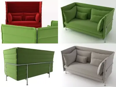 Alcove 2-Seater 3D model