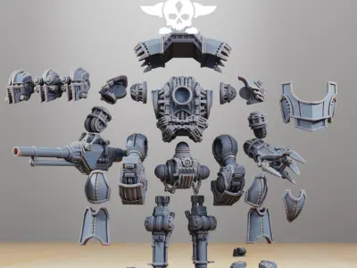 Scavenger Defender Mk1 3D print model