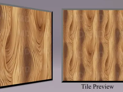 Cartoon Wood Textures Pack 24 - 10x PNG  Texture