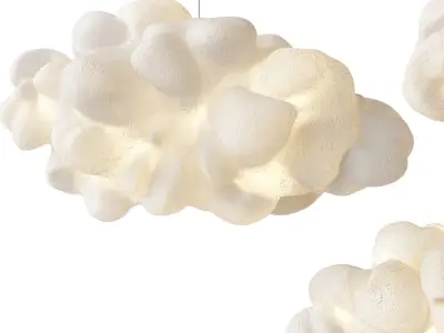 Modern Cloud Pendant 90 3D model