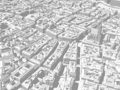 Vienna City Center  3D model