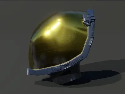 Space Helmet 3D model