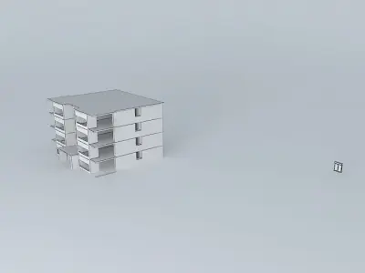 White window Free 3D model