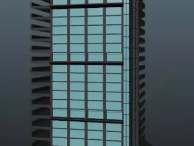 city high Free 3D model