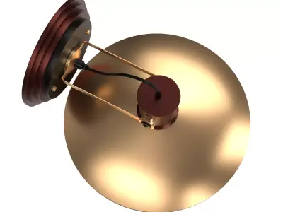 Wall Mounted Light 3D model