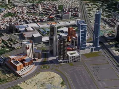 Monterrey Mexico 3D model