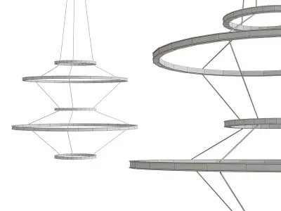 Fambuena BAGUES 9127 low poly 3d model Low-poly 3D model