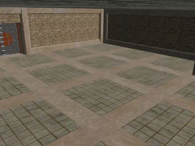 Fantasy medieval Keep 02 Free low-poly 3D model