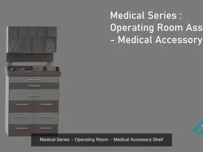Medical Series - Operating Room Assets 3D Model Pack