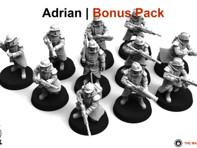 Valour Korps - Infantry Builder 3D print model