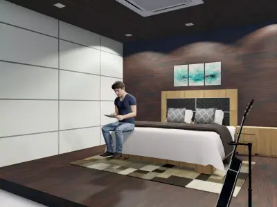 Bedroom Design 3D model