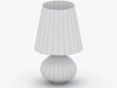 1387 - Table Lamp Low-poly 3D model