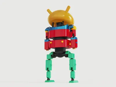 Robotic toys 3D model