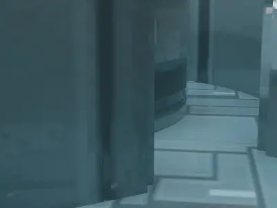 circle maze Low-poly 3D model