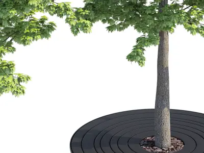 Croso circles grille 3D model