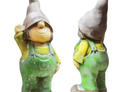 Figurine Garden Gnome 3D model