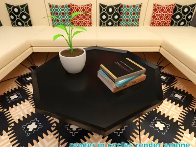 LIVING INTERIOR COLLECTION   3D model