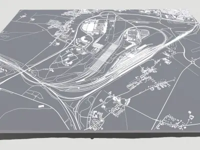  Eurotunnel Le Shuttle Great Britain 3D model