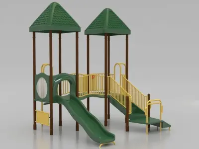 Play Booster 4 3D model