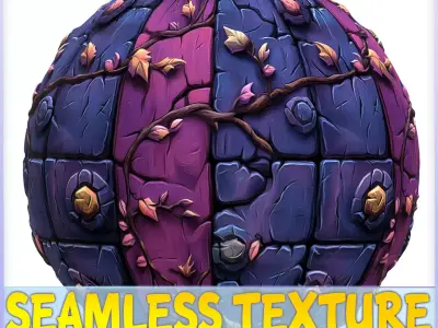 Stylized Wall Seamless Texture Texture 86