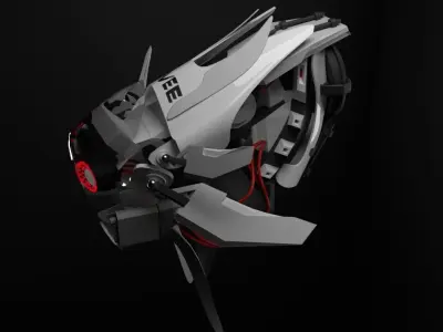 Robo Mini Low-poly 3D model