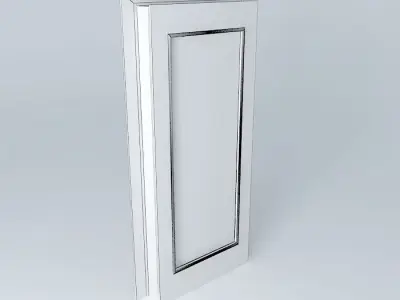 Sapele Interior Door NOTE Free 3D model