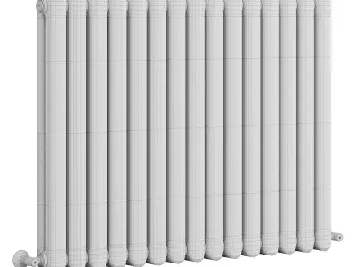 Steel tubular radiator By Zehnder Charleston 3D model