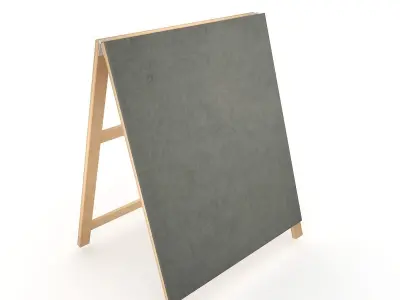 Menu Board 3D model