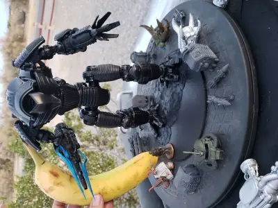 28mm Cervantes-Class Sicario Assassination Mech 3D print model