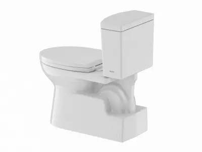  TOTO Vespin II Two-Piece Toilet 3D model
