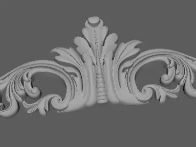 Decor for furniture 3D model 47