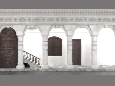 Exterior ExteriorDesign Low-poly 3D model