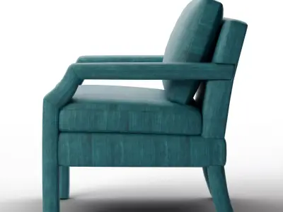 Delaney Chair Low-poly 3D model