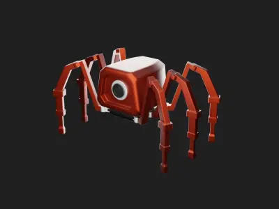 Spider Robotic 3D Model 3D print model