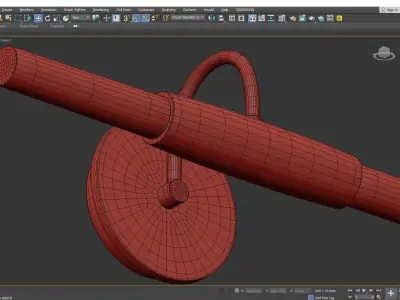 Aqua Arte Lamp Low-poly 3D model