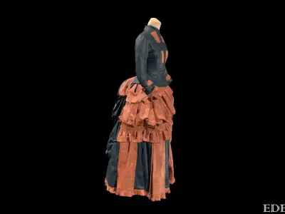The street dress 3D model