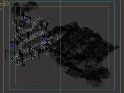 City - Pier 23 3D model