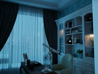 Bedroom Free 3D model