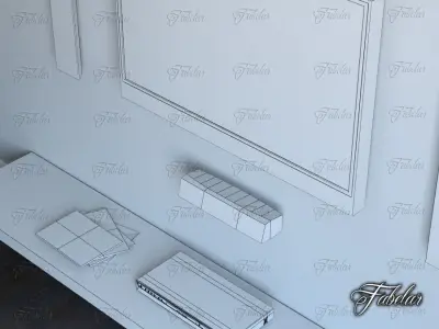 TV Cabinet 3D model